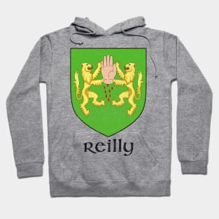 Reilly / Faded Style Family Crest Design Hoodie